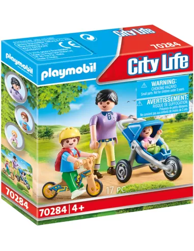 Playmobil City Life Mama Met Kinderen 70284