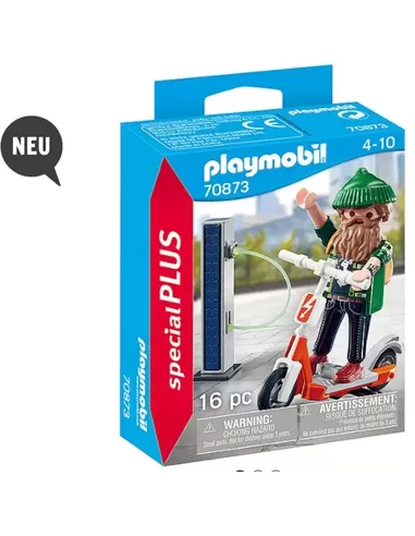 Playmobil Hipster Met E-Scooter 70873