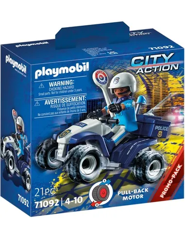 Playmobil Politie - Speed Quad